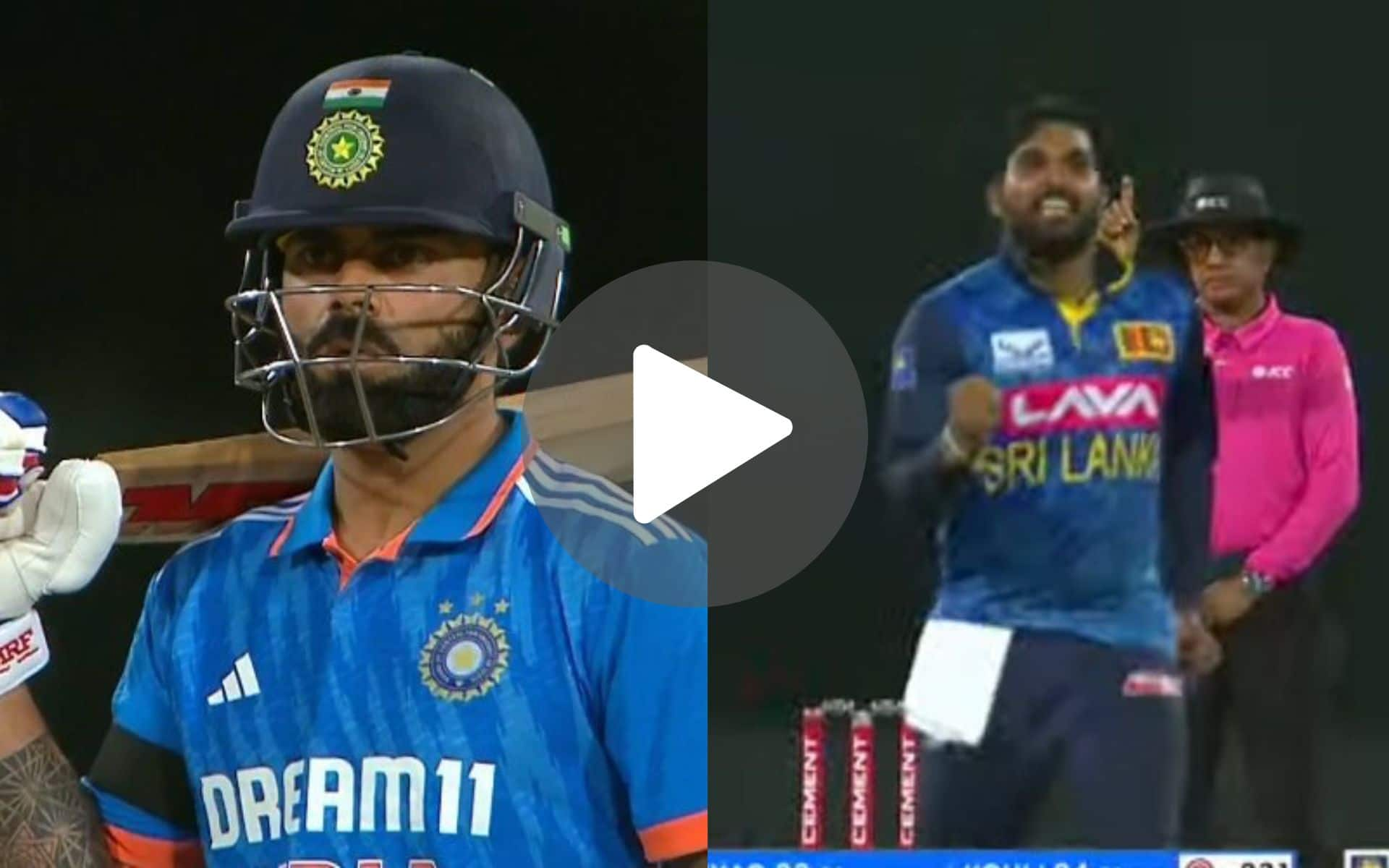 [Watch] Virat Kohli Fails To Impress In His Return To ODIs; Falls Prey To Ex-RCB Teammate